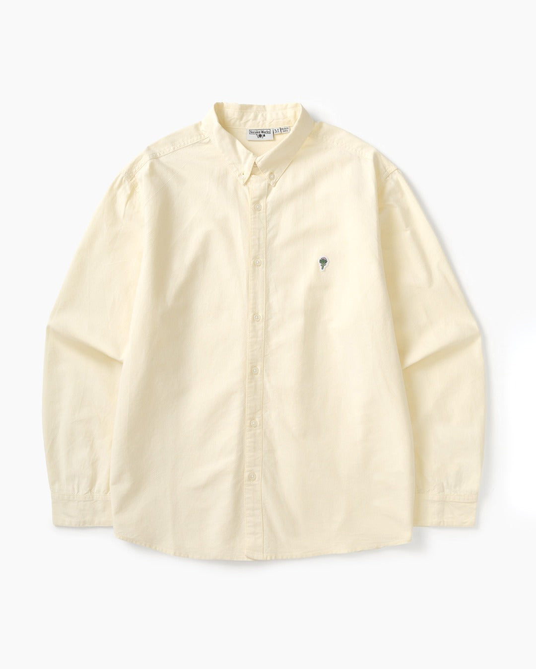Artichoke Oxford Shirt - Vanilla - Service Works