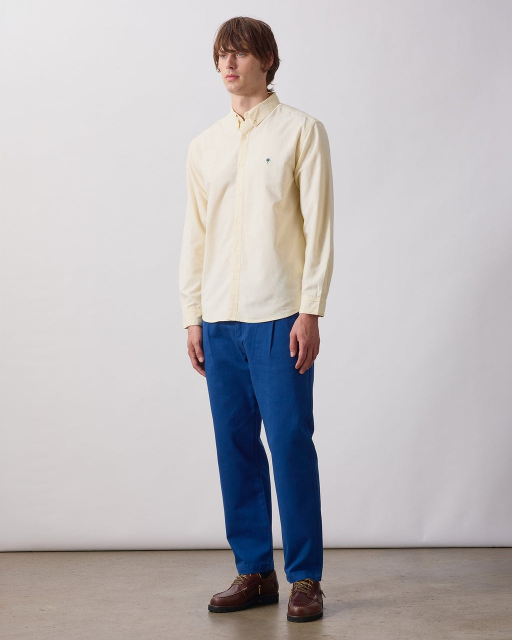 Artichoke Oxford Shirt - Vanilla - Service Works