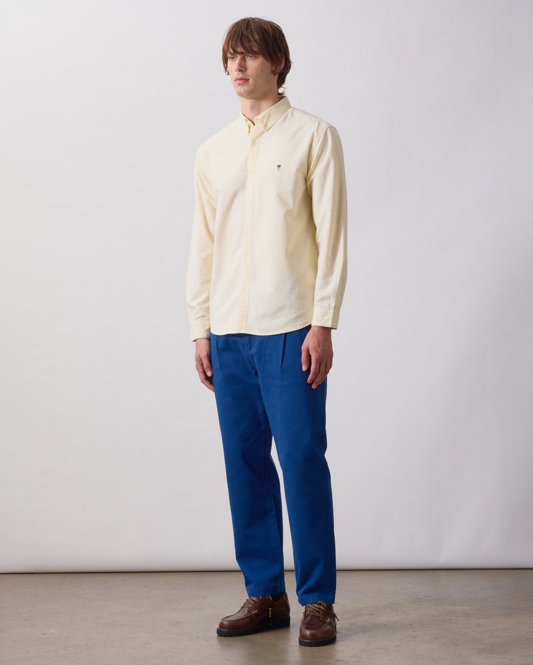 Artichoke Oxford Shirt - Vanilla - Service Works