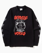 Boiling Point Long Sleeve Tee - Black - Service Works
