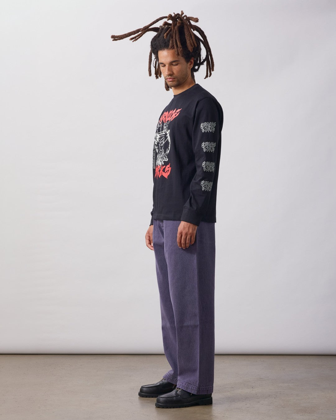 Boiling Point Long Sleeve Tee - Black - Service Works