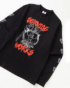 Boiling Point Long Sleeve Tee - Black - Service Works