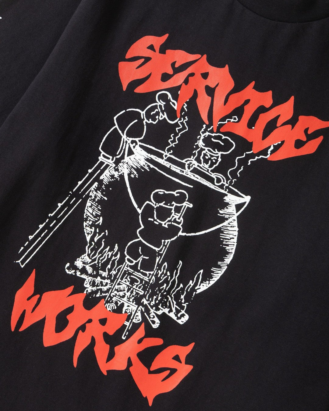 Boiling Point Long Sleeve Tee - Black - Service Works
