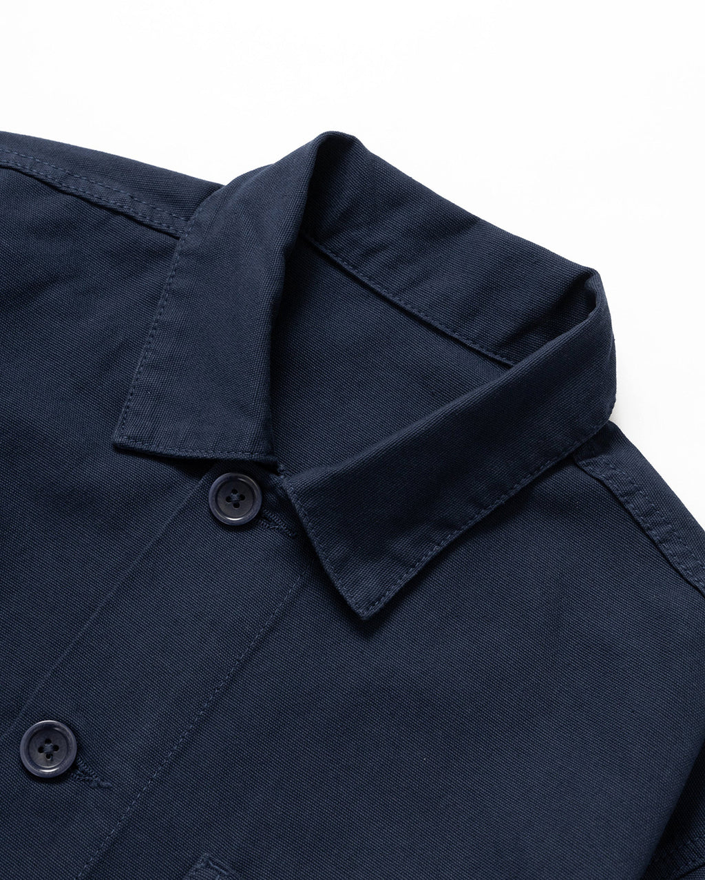 Canvas Chore Shirt - Dark Navy - Service Works