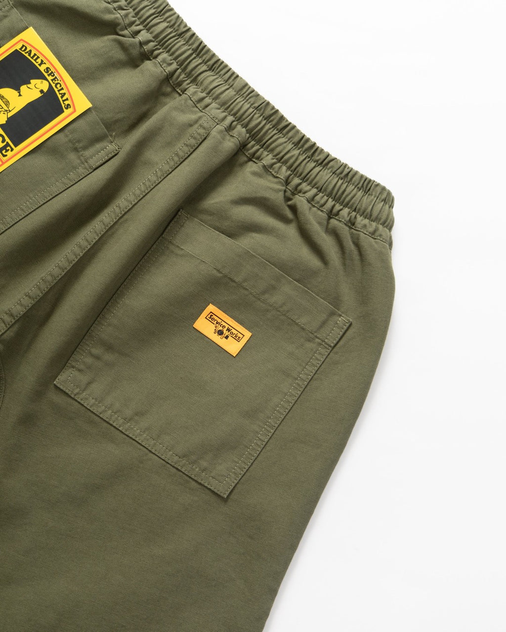 Classic Chef Shorts - Olive - Service Works