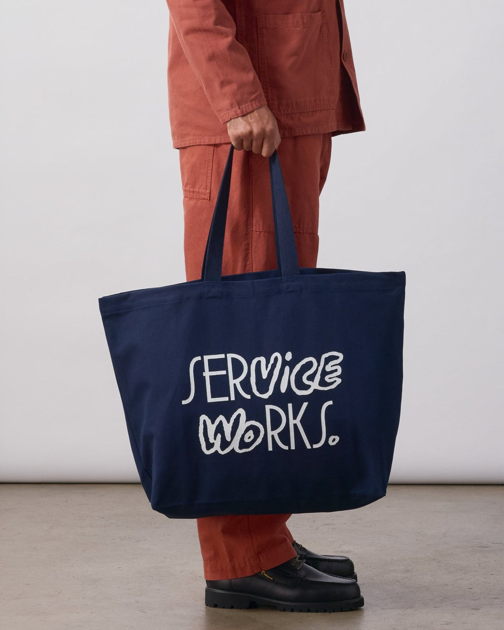 Double Vision Shopper - Navy - Service Works