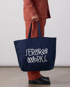 Double Vision Shopper - Navy - Service Works
