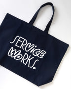 Double Vision Shopper - Navy - Service Works