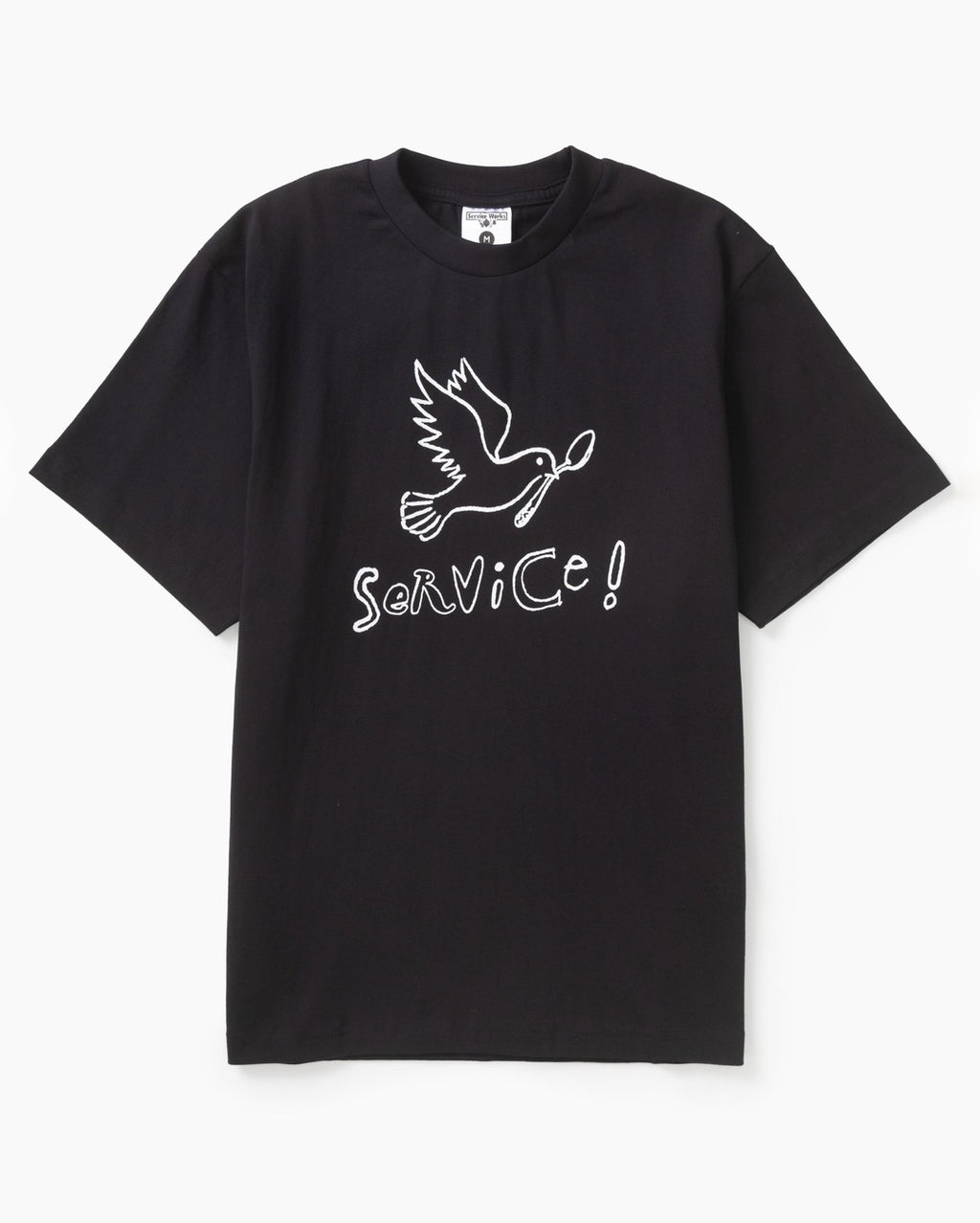 Dove Tee - Black - Service Works