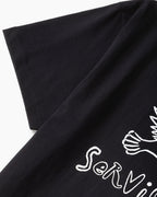 Dove Tee - Black - Service Works