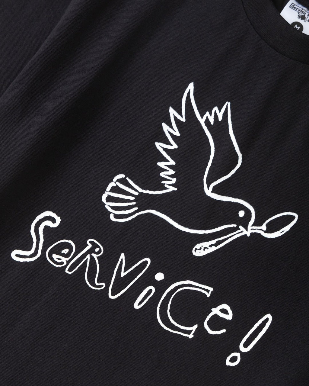 Dove Tee - Black - Service Works
