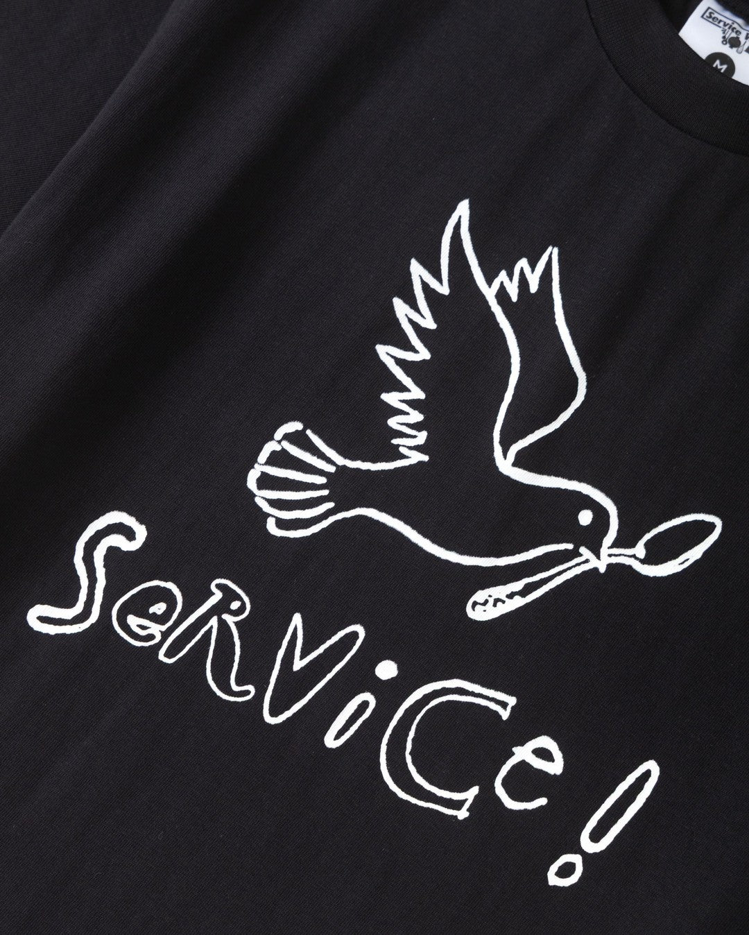Dove Tee - Black - Service Works