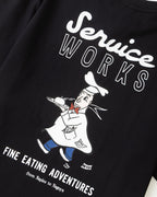 Eating Adventures Tee - Black - Service Works