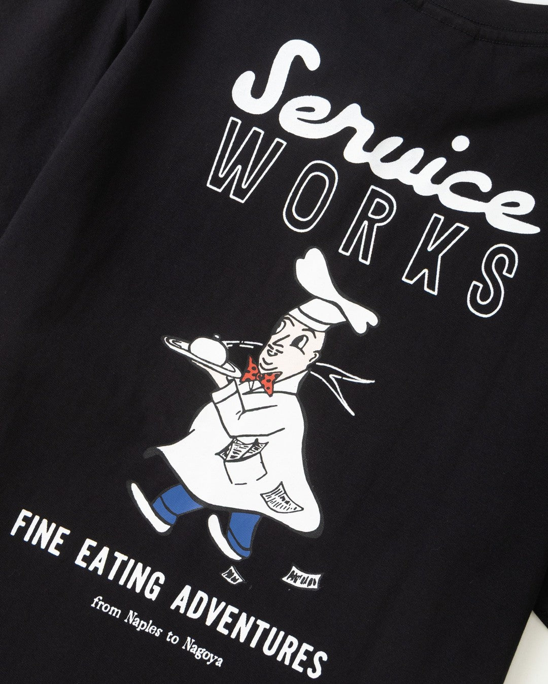 Eating Adventures Tee - Black - Service Works