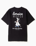 Eating Adventures Tee - Black - Service Works