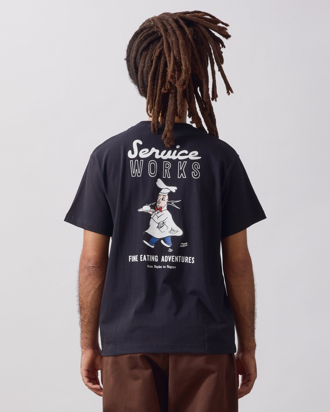 Eating Adventures Tee - Black - Service Works
