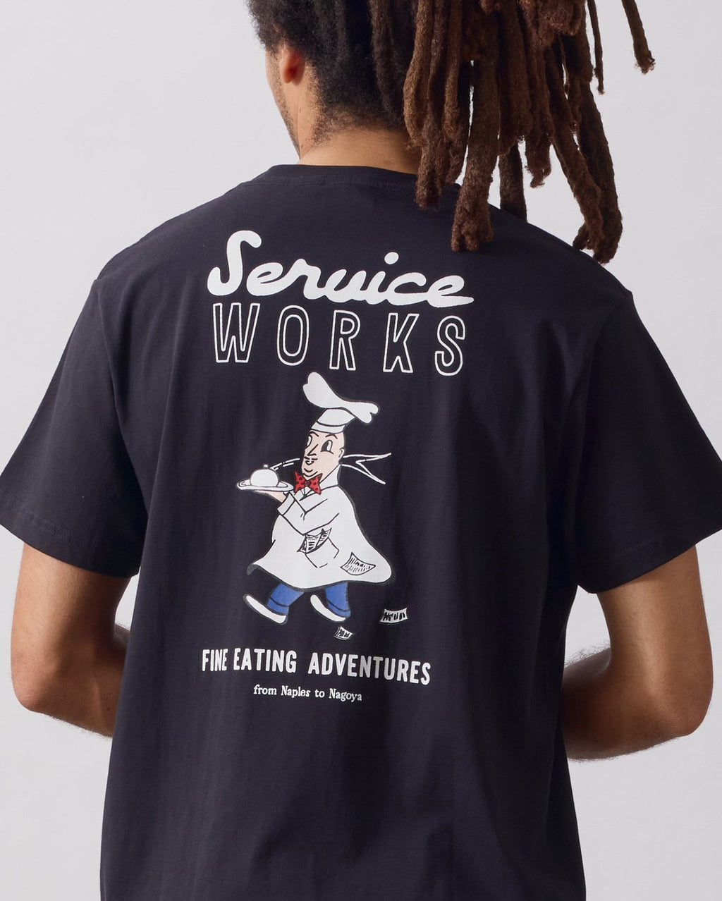 Eating Adventures Tee - Black - Service Works
