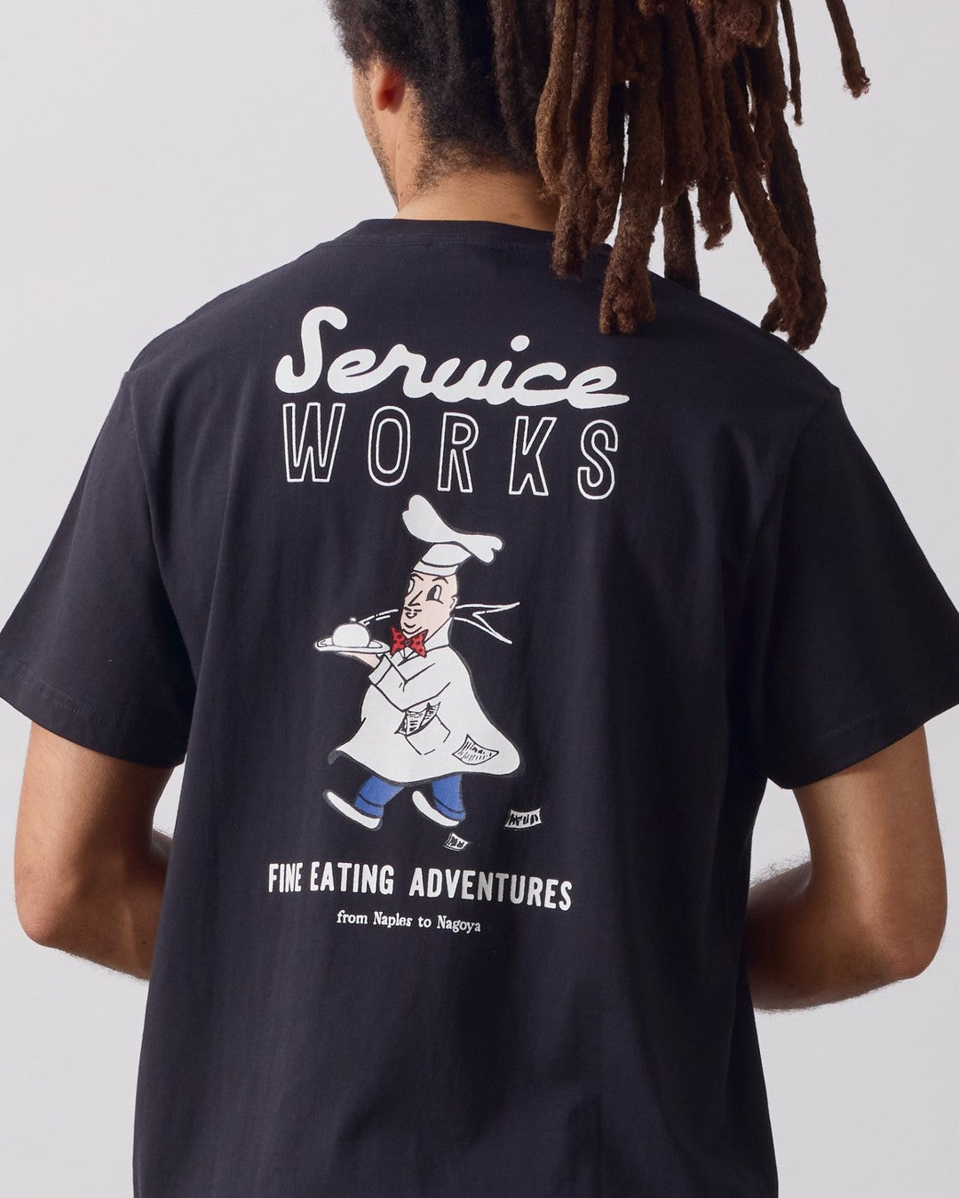 Eating Adventures Tee - Black - Service Works