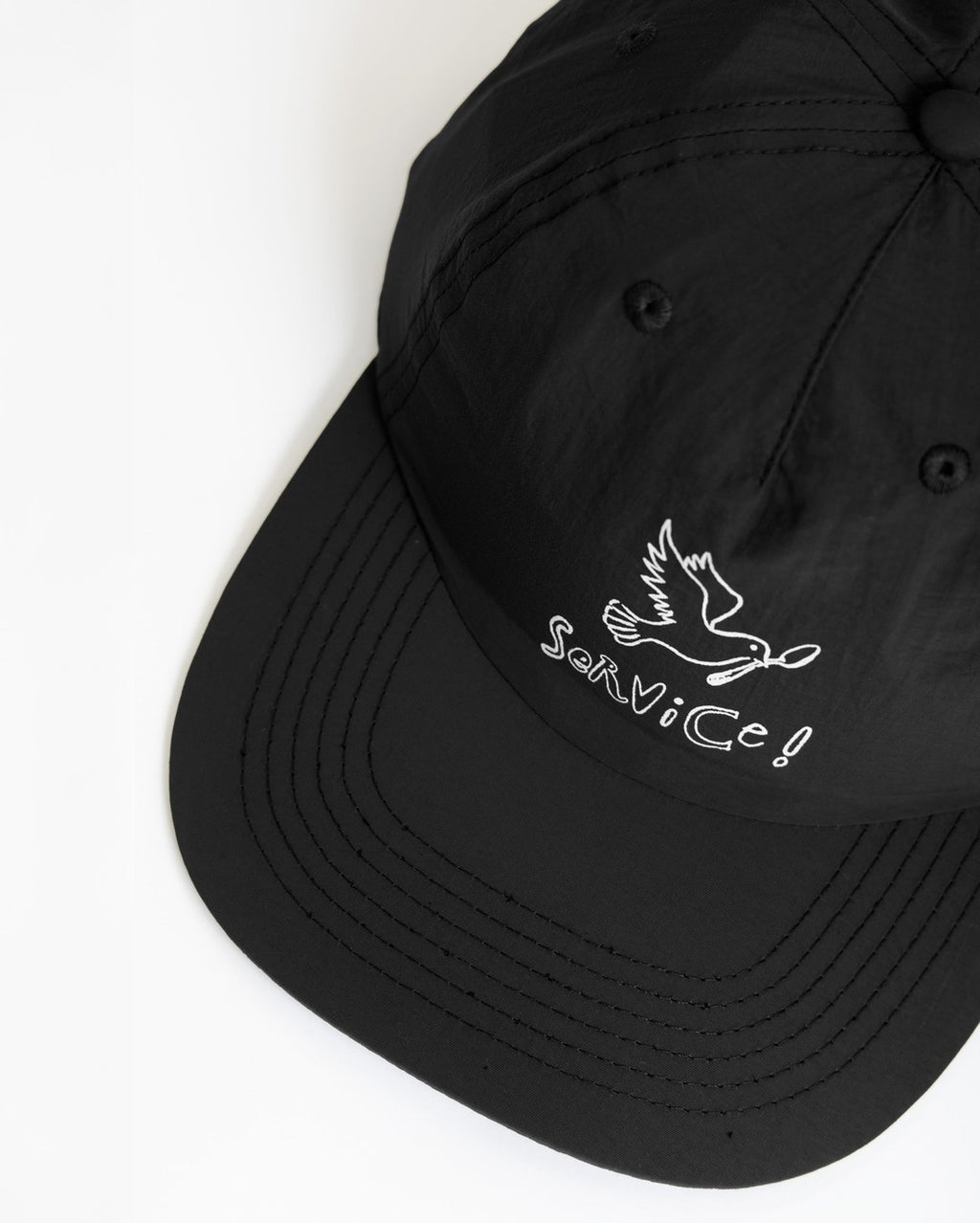 Nylon Dove Cap - Black - Service Works
