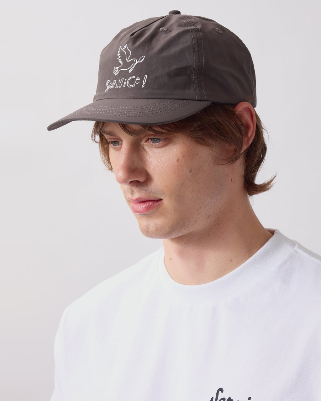 Nylon Dove Cap - Brown - Service Works