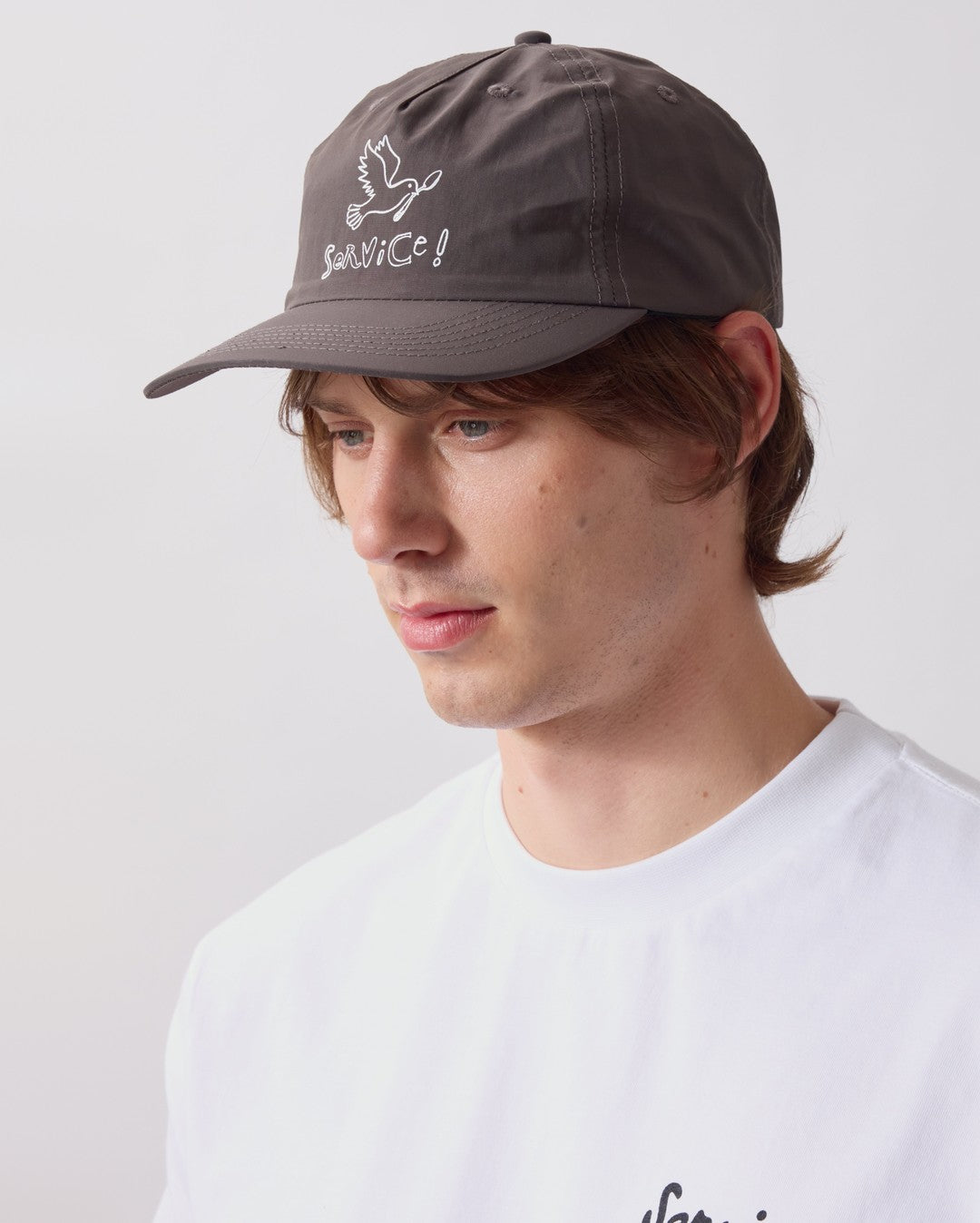 Nylon Dove Cap - Brown - Service Works