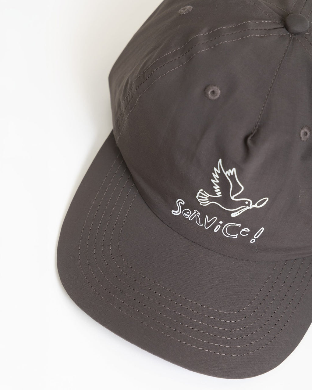 Nylon Dove Cap - Brown - Service Works