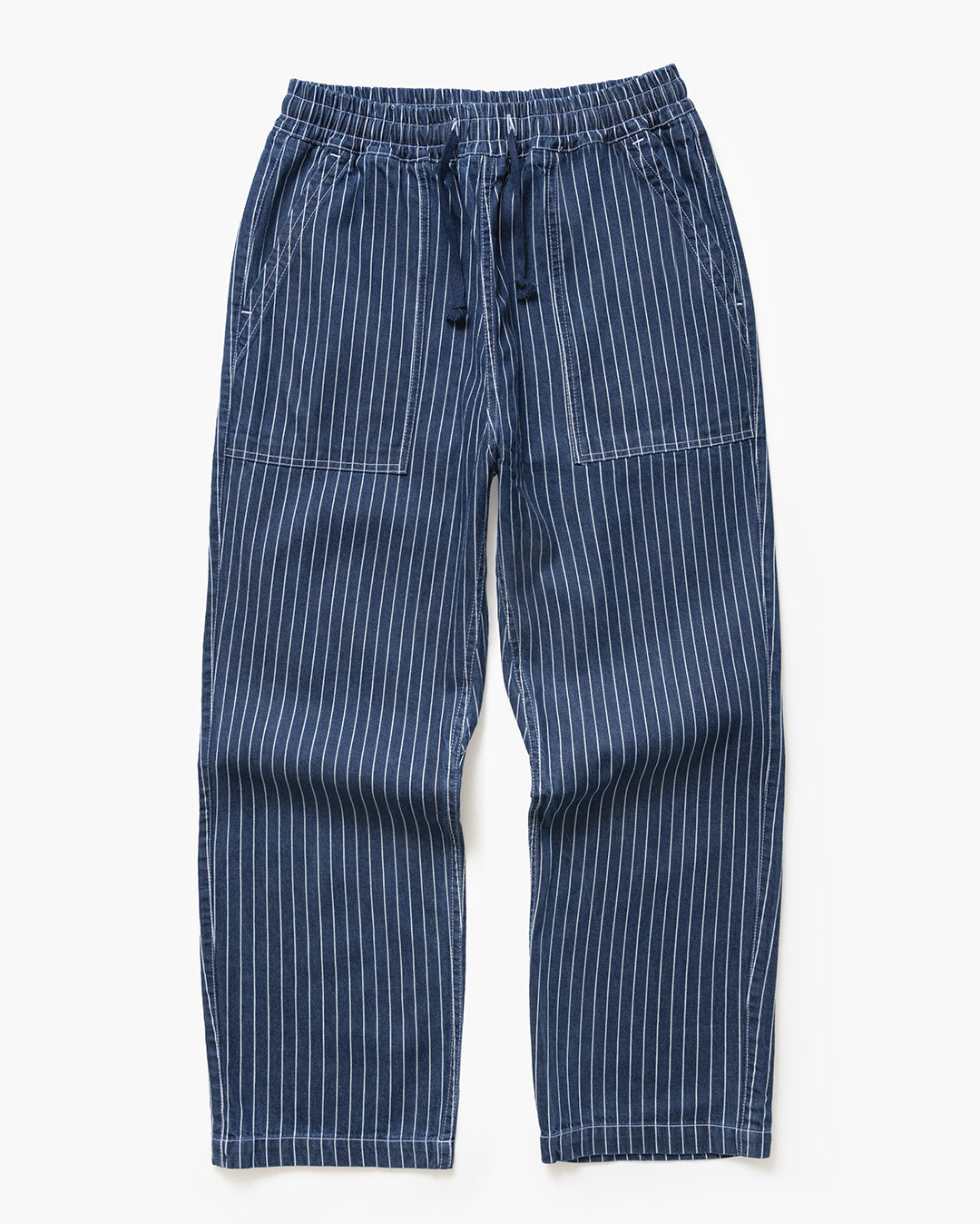 Pinstripe Denim Chef Pants - Indigo - Service Works