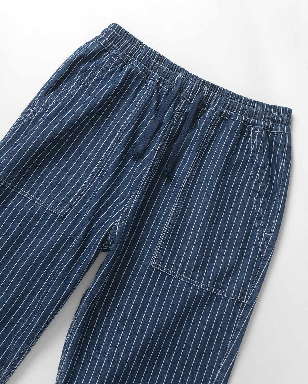 Pinstripe Denim Chef Pants - Indigo - Service Works