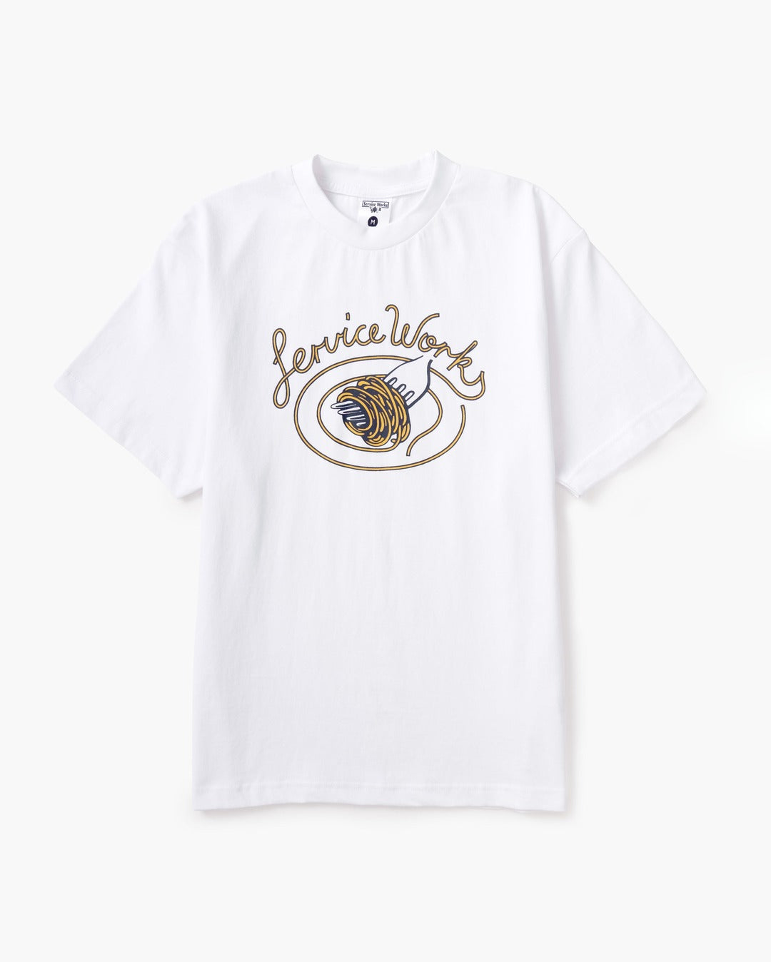 Spaghetti Tee - White - Service Works