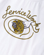 Spaghetti Tee - White - Service Works