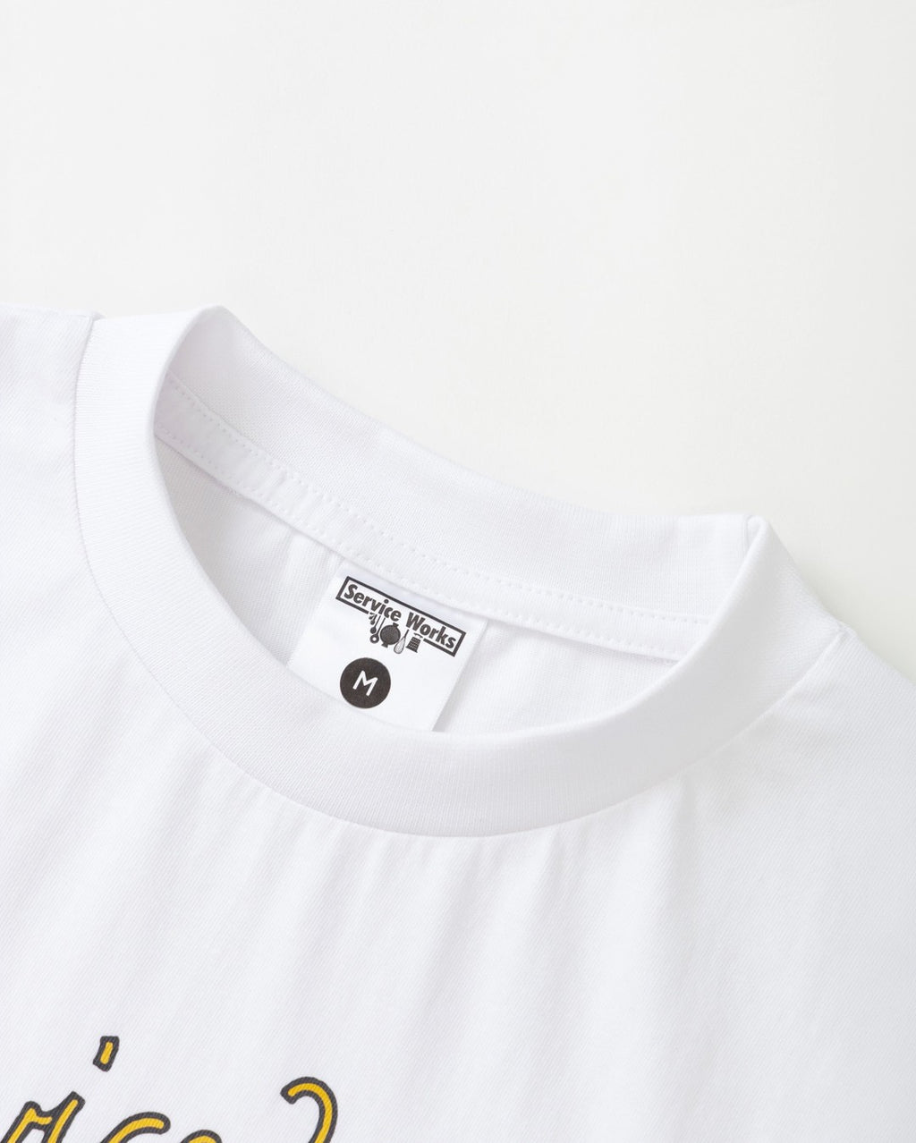 Spaghetti Tee - White - Service Works