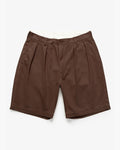 Twill Part Timer Shorts - Brown - Service Works