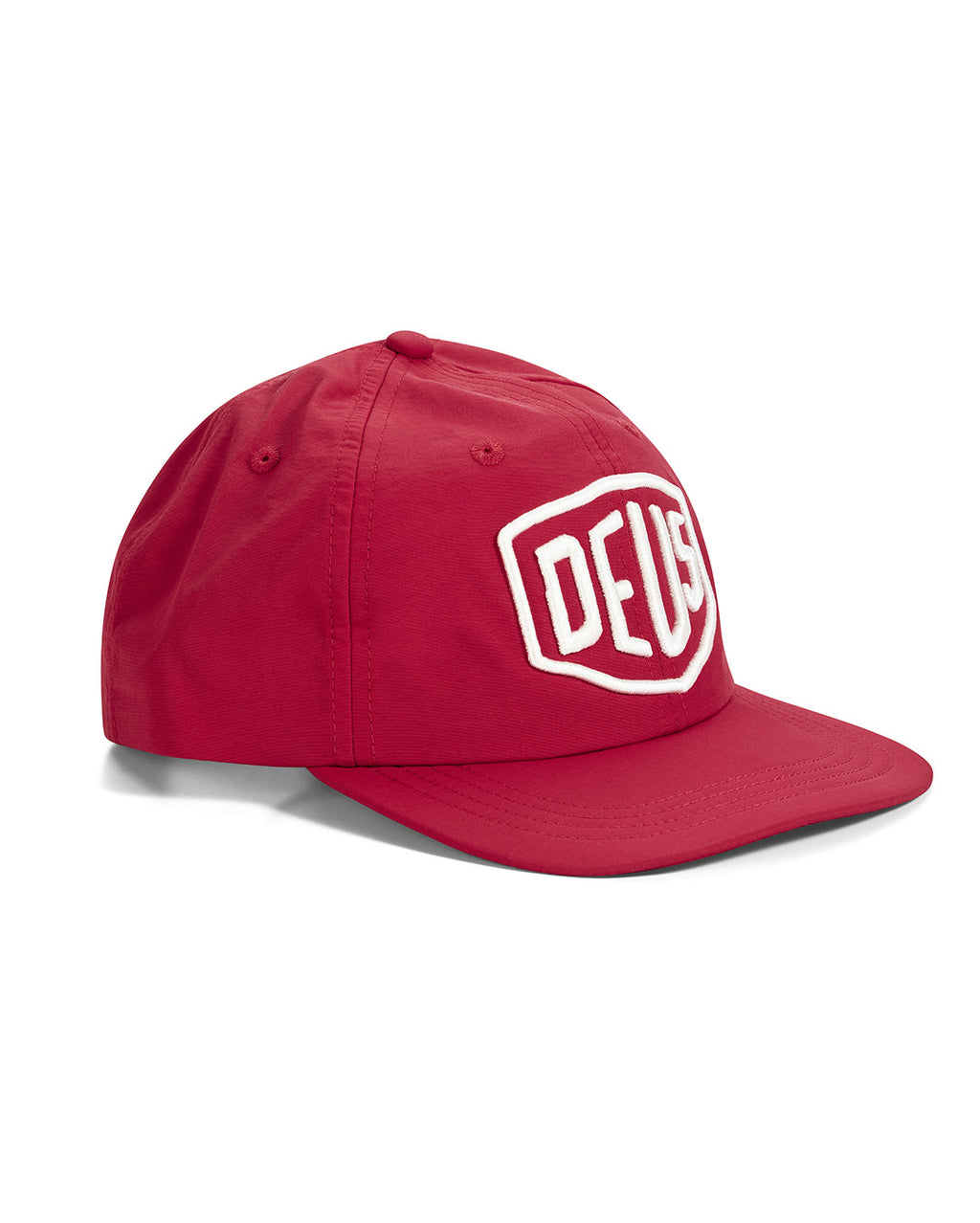 Shield Nylon Cap - Cherry Red - Deus Ex Machina
