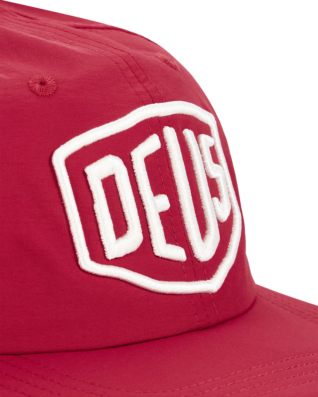 Shield Nylon Cap - Cherry Red - Deus Ex Machina