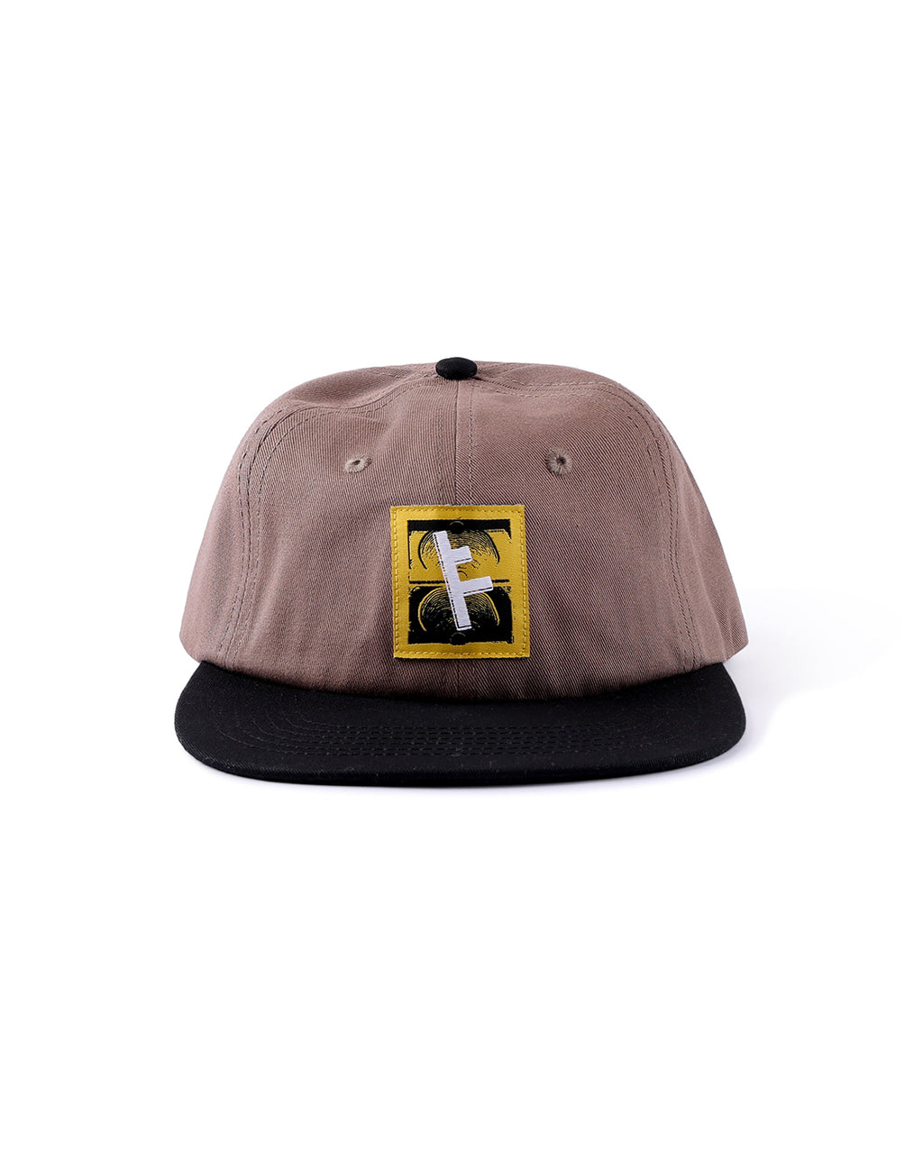 Slant F Cap - Brown - Former