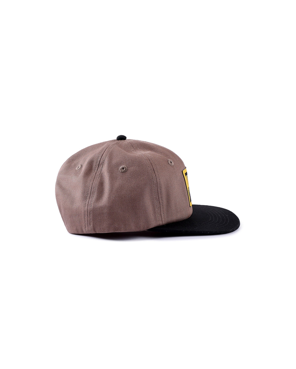 Slant F Cap - Brown - Former