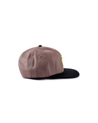 Slant F Cap - Brown - Former
