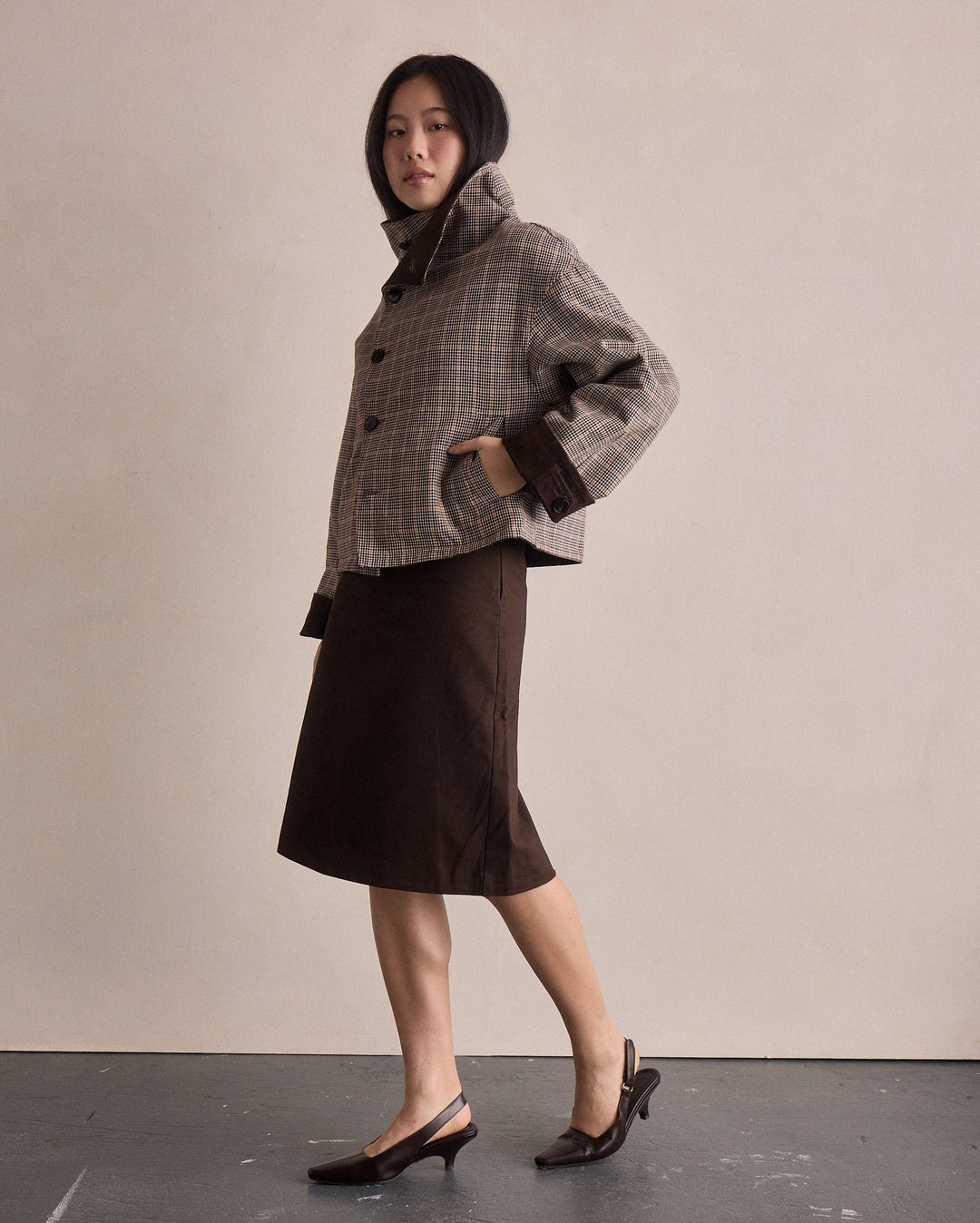 Sloane Jacket - Cacao - Gracious