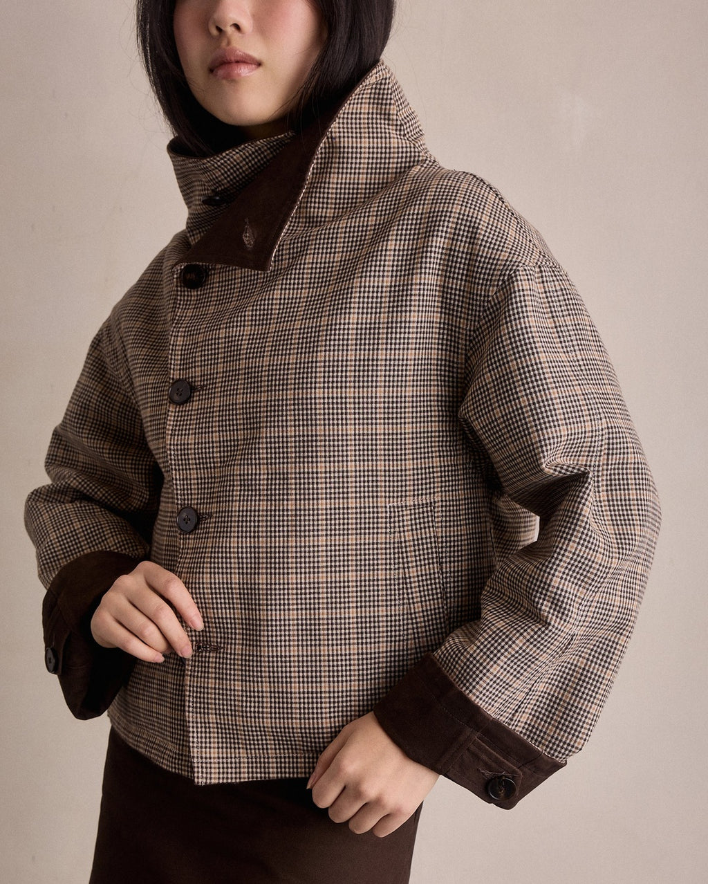 Sloane Jacket - Cacao - Gracious