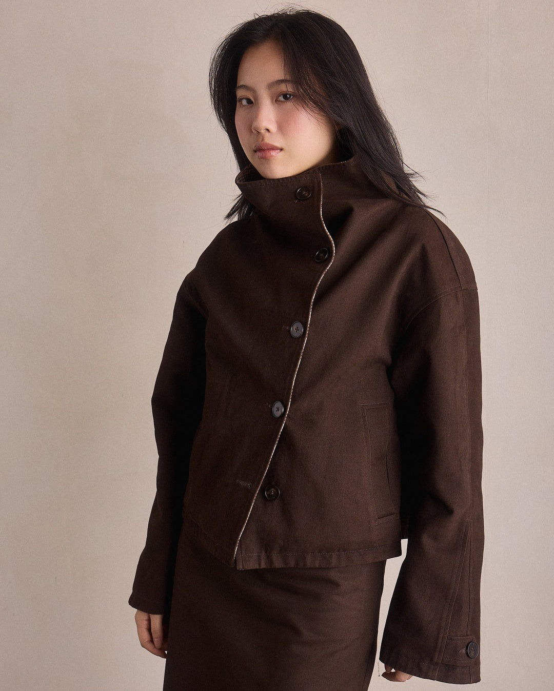 Sloane Jacket - Cacao - Gracious