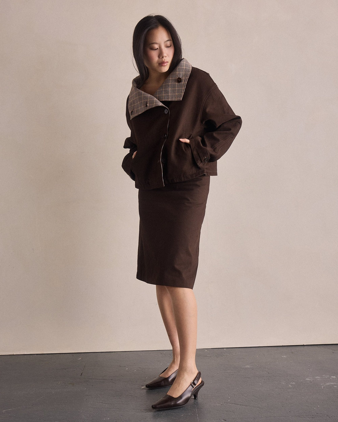 Sloane Skirt - Cacao - Gracious
