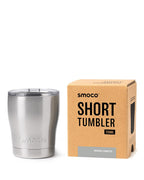 Short Tumbler 2.0 - Brushed Stainless - Smoco