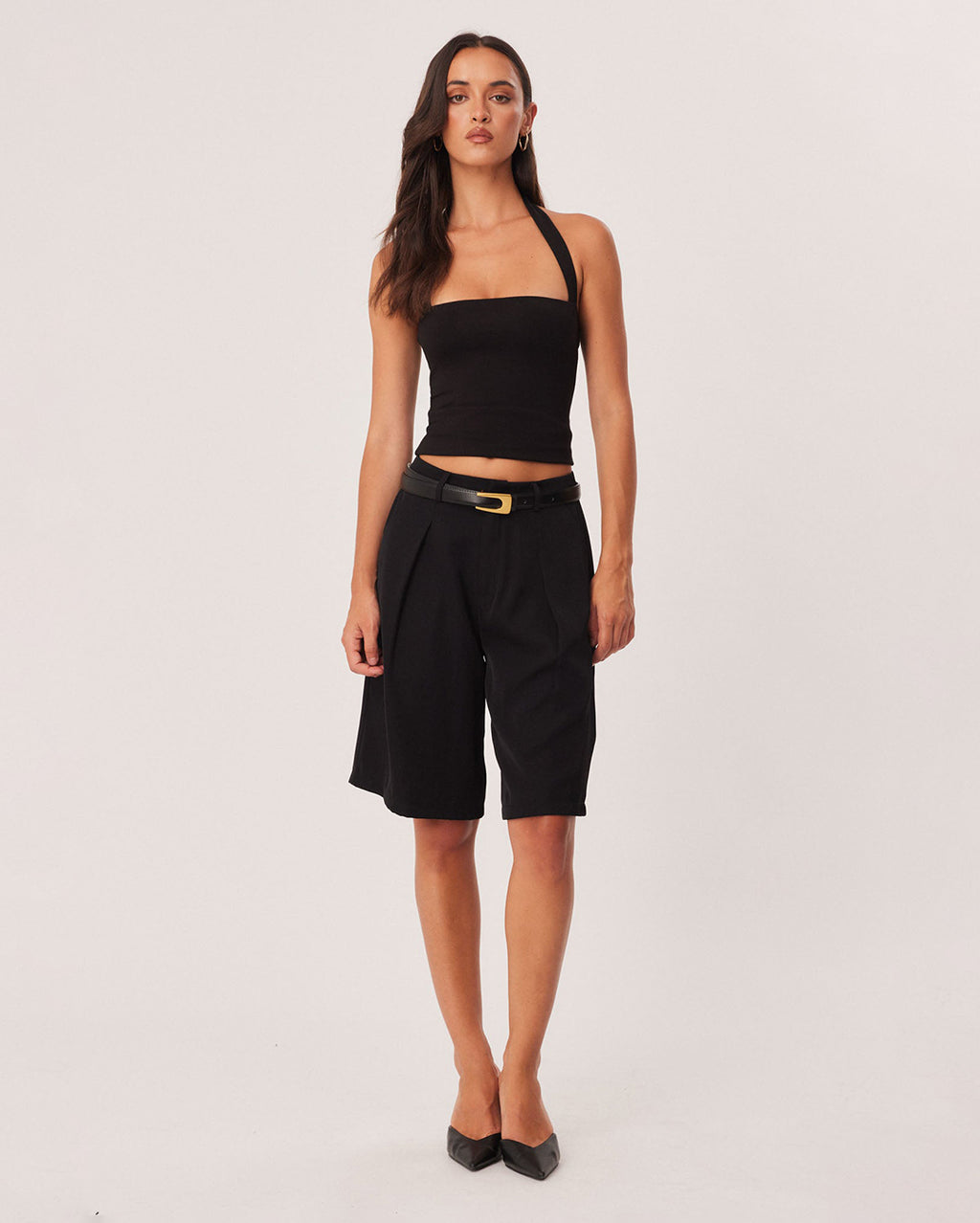 Reece Bermuda Shorts - Black - SNDYS