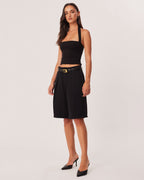 Reece Bermuda Shorts - Black - SNDYS