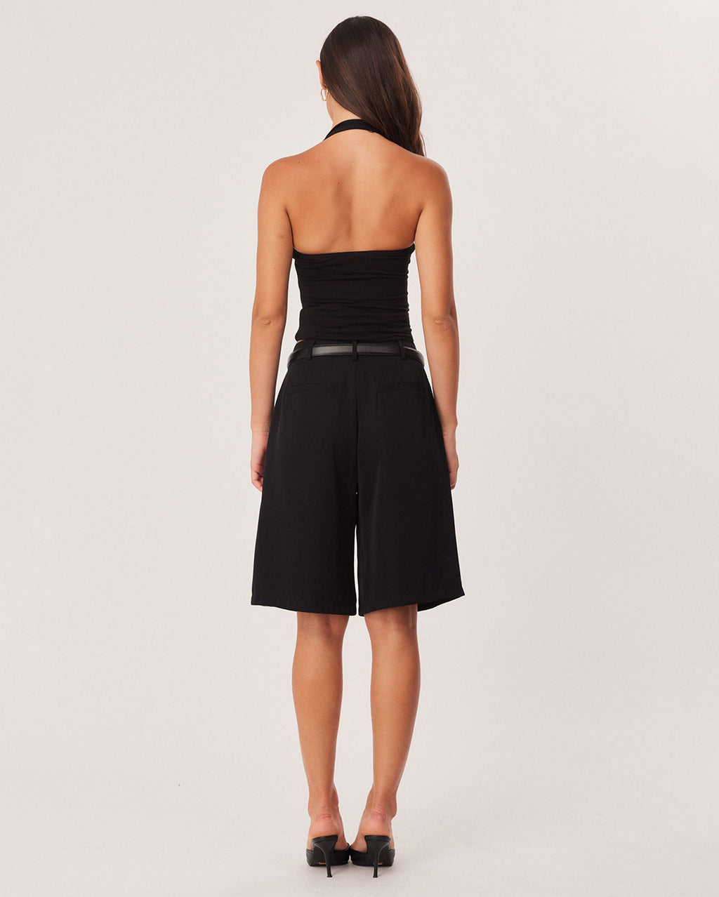 Reece Bermuda Shorts - Black - SNDYS