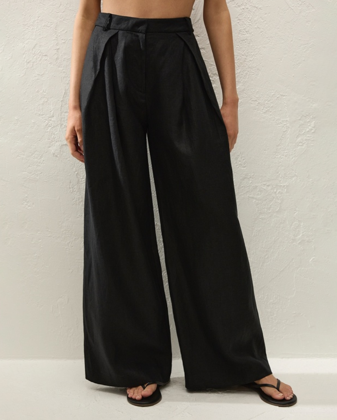 Sofia Trouser - Black - Faithfull The Brand