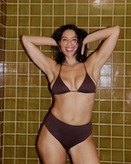 June Swim Bottom - Solstice Truffle - Soleil Soleil