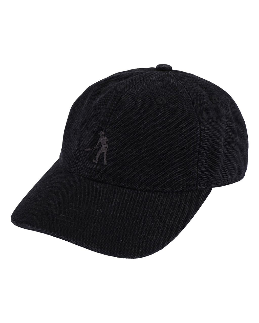 Solid Canvas Leagues Cap - Black - Pass-Port