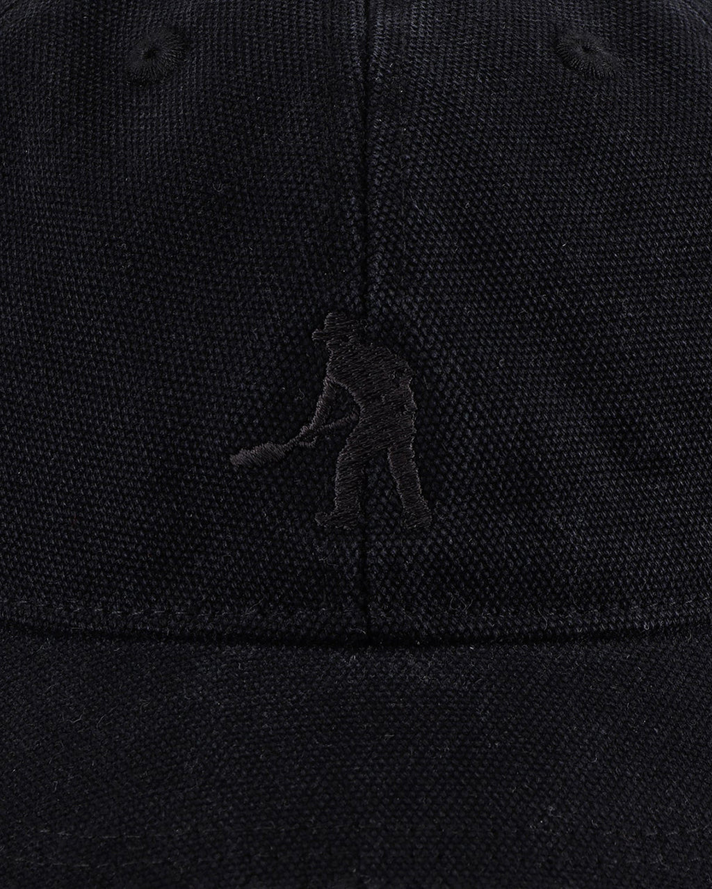 Solid Canvas Leagues Cap - Black - Pass-Port