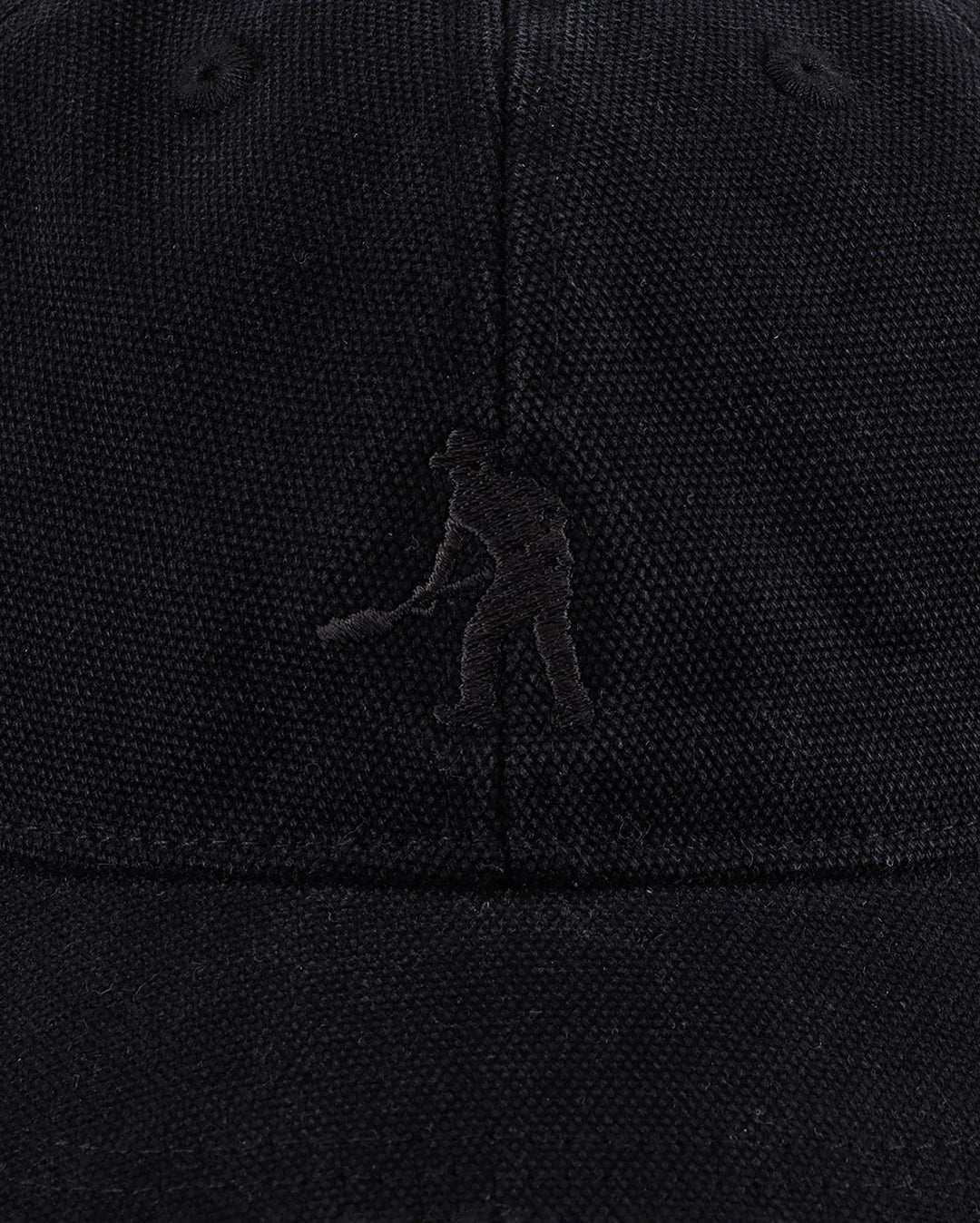 Solid Canvas Leagues Cap - Black - Pass-Port